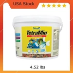 Tetramin Tropical Flakes, Nutritionally Balanced Fish Food, 4.52 Lbs. Fixed Price $45.49.
