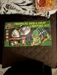 Zoo Med Tropical Uvb Heat Lighting Kit. Nib. Fixed Price $30.00.