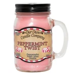 Own Company, Peppermint Twist Scented Mason Jar Candle, 100 Hour B.... Fixed Price $24.46.