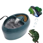 Hoqqf Reptile Waterfall Fountain & Feeder - Automatic Dispenser, Food T.... Fixed Price $26.13.