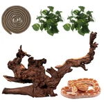 Hamiledyi Reptile Driftwood Decoration Natural Coral Branches For A.... Fixed Price $28.45.