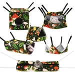 6 Pack Ferret Hammock Guinea Pig Rat Set Hideout Bed, Pet Hanging Tun.... Fixed Price $55.85.