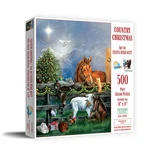Sunsout Country Christmas 500 Pc Jigsaw Puzzle. Fixed Price $19.99.