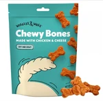 Wiggles And Wags Soft Chews Chicken & Cheese Recipe Bone-shaped Treats. Fixed Price $10.99.