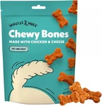 Wiggles And Wags Soft Chews Chicken & Cheese Recipe Bone-shaped Treats. Fixed Price $22.99.