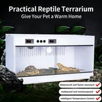 Reptile Terrarium Enclosure With Temperature Control 47X23X23" Tank Pvc. Fixed Price $266.39.
