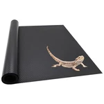Uigidori Reptile Carpet Bedding, 17.7 X 78.7 Inches Cuttable Black. Fixed Price $10.42.