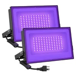 Onforu 2 Pack 60W Led Lights, Flood With Plug,. Fixed Price $60.09.
