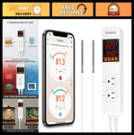 Wifi Temperature Controller With Dual Probes, Smart Digital Thermostat For Repti. Fixed Price $79.99.