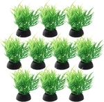 Green Aquarium Ornaments, Artificial Water Plants, Lifelike Plastic Fish. Fixed Price $9.99.