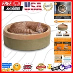 Thermo-kitty Heated Beds For Large Indoor Cats & Dogs, Calming Warmin.... Fixed Price $118.39.