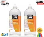 Better Life Natural Floor Cleaner, Citrus Mint, 32 Oz (pack Of 2). Fixed Price $32.99.