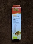 Mini Compact Fluorescent Bulb -desert Zilla Part 100128090, 6 Watt Uvb/uva Light. Fixed Price $17.92.