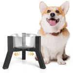 Tidant Elevated Bowl Stand For Small Dogs, Adjustable 5-8" Width, Raised. Fixed Price $28.48.
