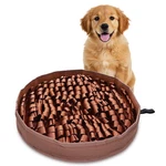 Oria Snuffle Mat For Dogs, 20X20 Slow Feeder With Mental Brown. Fixed Price $28.64.