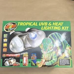 Zoo Med Mini Combo Deep Dome Lamp Fixture Uvb & Heat Lighting Kit. Fixed Price $25.00.