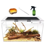 Reptile TERRARIUM,10 Gallon Tank 20" 10"X 11",FOR Insect Fish Taran.... Fixed Price $103.02.