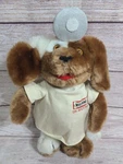 Vintage Russ Berrie Milk Bone Promo Plush Dr Spot M.b. Dog Stuffed Animal 12". Fixed Price $17.99.