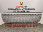 Inserts For Meowant (MW-SC09) Extra-large 106L Self Cleaning Litter Box Screen. Fixed Price $19.99.