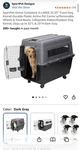 Sportpet Xl Airline Dog Travel Kennel. Fixed Price $80.00.