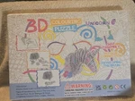 3D Coloring Puzzle Unicorn Diy Model Kit - New Sealed Shantou Nosto Craft. Fixed Price $7.99.
