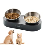 Petkit Elevated Dog Bowl Feeder Stainless Steel Raised Food Water Stand. Fixed Price $22.87.
