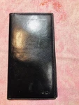 Bosca Leather Wallet Checkbook Cover Bifold Mens Brown Full Grain Hide Usa Vtg. Fixed Price $99.99.