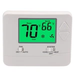 Non-programmable Thermostat For HOME,1 HEAT/1 Cool With Lcd Green Backlight S.... Fixed Price $39.39.