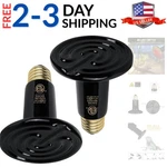 50W 2 Pack Ceramic Heat Lamp,black Infrared Bulb Emitter For Pet Coop He.... Fixed Price $28.49.