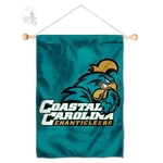 Coastal Carolina Chanticleers Banner Window Hanging With Suction Cup. Fixed Price $21.95.