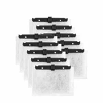 10 Packs Small Aquarium Cartridges For Size And 1/2.5/5 Gal.... Fixed Price $15.89.