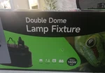 Giangarden Double Dome Lamp Fixture Max 160W X2 Dimming For Reptile Enclosures. Fixed Price $35.00.
