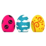 Schitec Dog Squeaky Toy, Latex Bouncy Egg Balls With Small, Various Colours. Fixed Price $14.99.