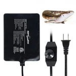 Zoo 6" X 8" Reptile Heat Pad Fast With Adjust Knob, Black. Fixed Price $18.33.