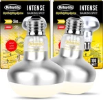Mrreptile Heat Lamp, 2-PACK 100W Intense Spot, Bearded Dragon & Lizard. Fixed Price $14.70.