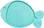 Loving Pets Bella Spill-proof Fish-shaped Mat For Cats Aqua. Fixed Price $13.19.