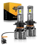 Auxbeam H7 Led Headlight Bulb 100W 28000LM 6500K White Turbo Lamps Kit W/ Canbus. Fixed Price $59.99.