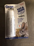 Oasis Drops 2OZ High Potency Multi Vitamins For Rabbits Easy To Use 7/26. Fixed Price $18.50.