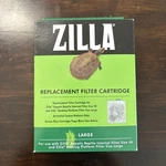 Zilla Replacement Filter Cartridges, (3 Pk) 25% More Activatd Carbon, Large Size. Fixed Price $11.99.