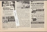 1958 Rapid Brush Cleaner Mag. Ad Wilson-imperial/newark Don-bar Earrings/chicago. Fixed Price $6.46.