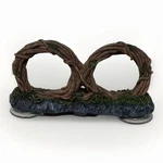 Zoo Reptile Gecko Vine Dual Feeder Ledge W/suction Cups (missing Bowls). Fixed Price $20.89.