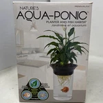 Penn Plax Nature Aqua-ponic Planter And Fish Habitat 0.5 Gallon. Fixed Price $15.19.