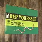 Zilla Deluxe Snake Habitat Accessory Kit 20-60 Gallon Terrariums Mpn 100550320. Fixed Price $49.00.