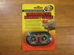 Zoo Med TH-27 Dual Analog Terrarium Thermometer/humidity Gauge. Fixed Price $11.59.