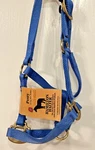 Nwt Hamilton Light Blue Nylon Pony Halter Adjustable Chin Strap. Fixed Price $37.00.