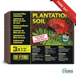 Plantation Soil Tropical Terrarium Substrate - 3 X 8 Quart Pack. Fixed Price $42.33.