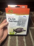 Zilla Reptile Pet Terrarium Water Filter Replacement Cartridge Large, 3-PACK. Fixed Price $17.99.