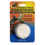 Zoo Med Laboratories Aquatic Turtle Banquet Block Food Calcium Supplement Treat. Fixed Price $6.99.