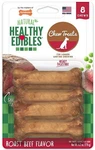 Nylabone Healthy Edibles Wholesome Dog Chews - Roast Beef Flavor (petite (8). Fixed Price $19.83.