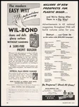 1946 Wilson Imperial Newark Jersey Wil-bond Brush Cleaner Vintage Print Ad. Fixed Price $15.24.